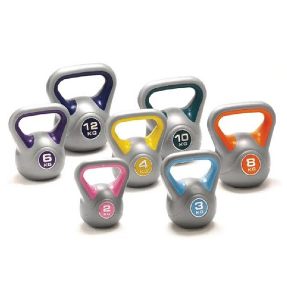 بادي بيلدر- دامبلز أثقال اسمنت- 8 كلغ- متنوع