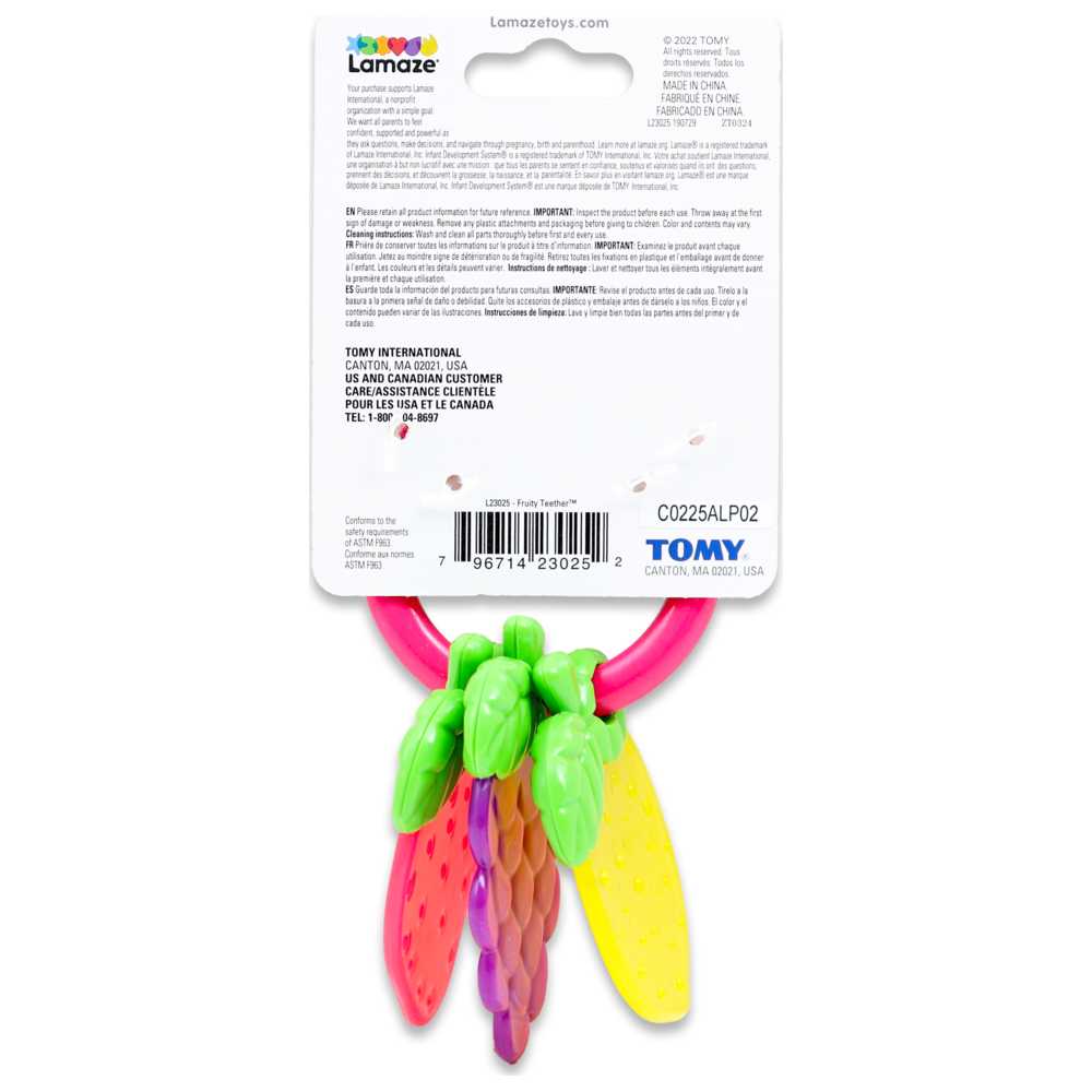 Tomy - Fruity Teether - Assorted