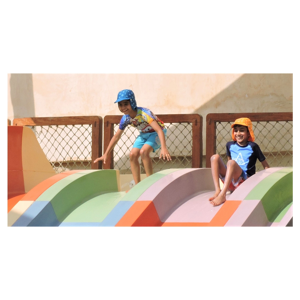 SafeheadBABY - JONA Summer Fun Splash Cap - Blue