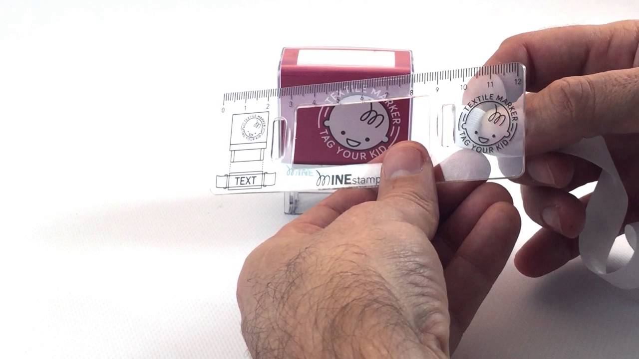 Mine Stamp - Centering Ruler With 2m Iron On Tape