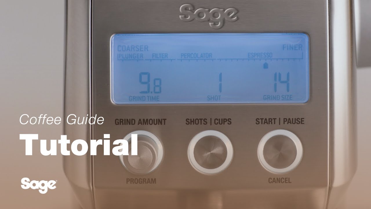 Sage - The Smart Pro Coffee Grinder - Brushed Stainless Steel