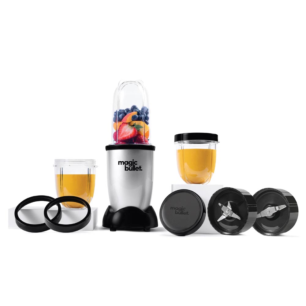 MagicBullet - 9pc Accessories High-Speed Blender 400W - Silver