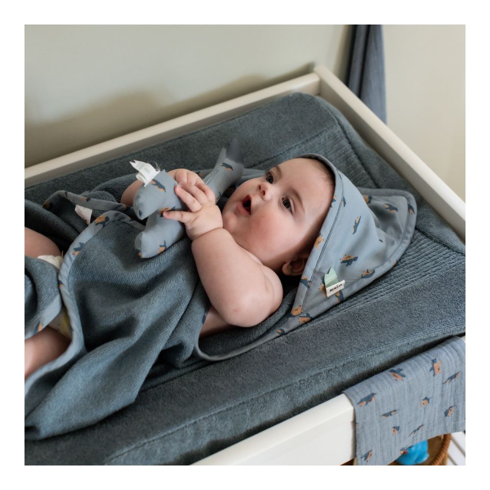 Trixie - Hooded towel - Peppy Penguins