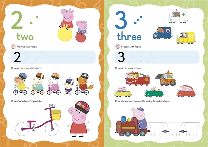 Peppa Pig: Practise with Peppa: Wipe-Clean Numbers