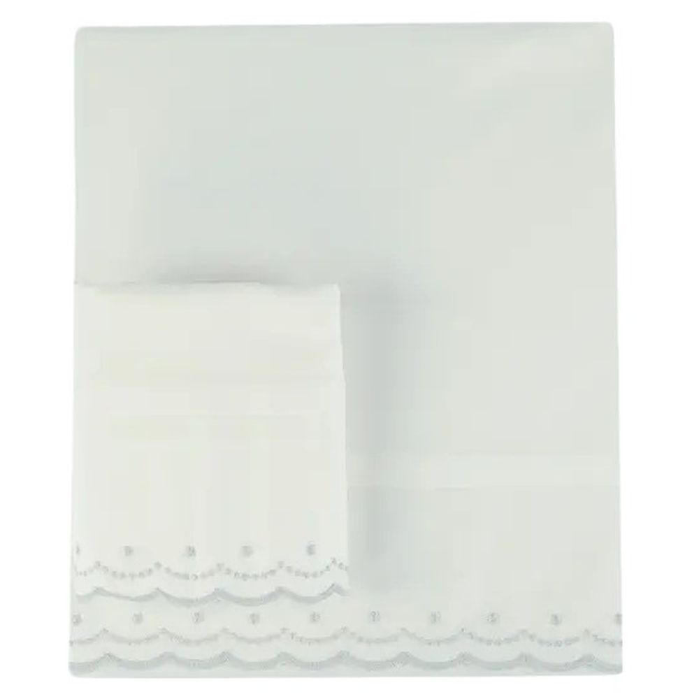 بامبل & بيرد - طقم سرير أطفال بلوميتي - 3 قطع - رمادي