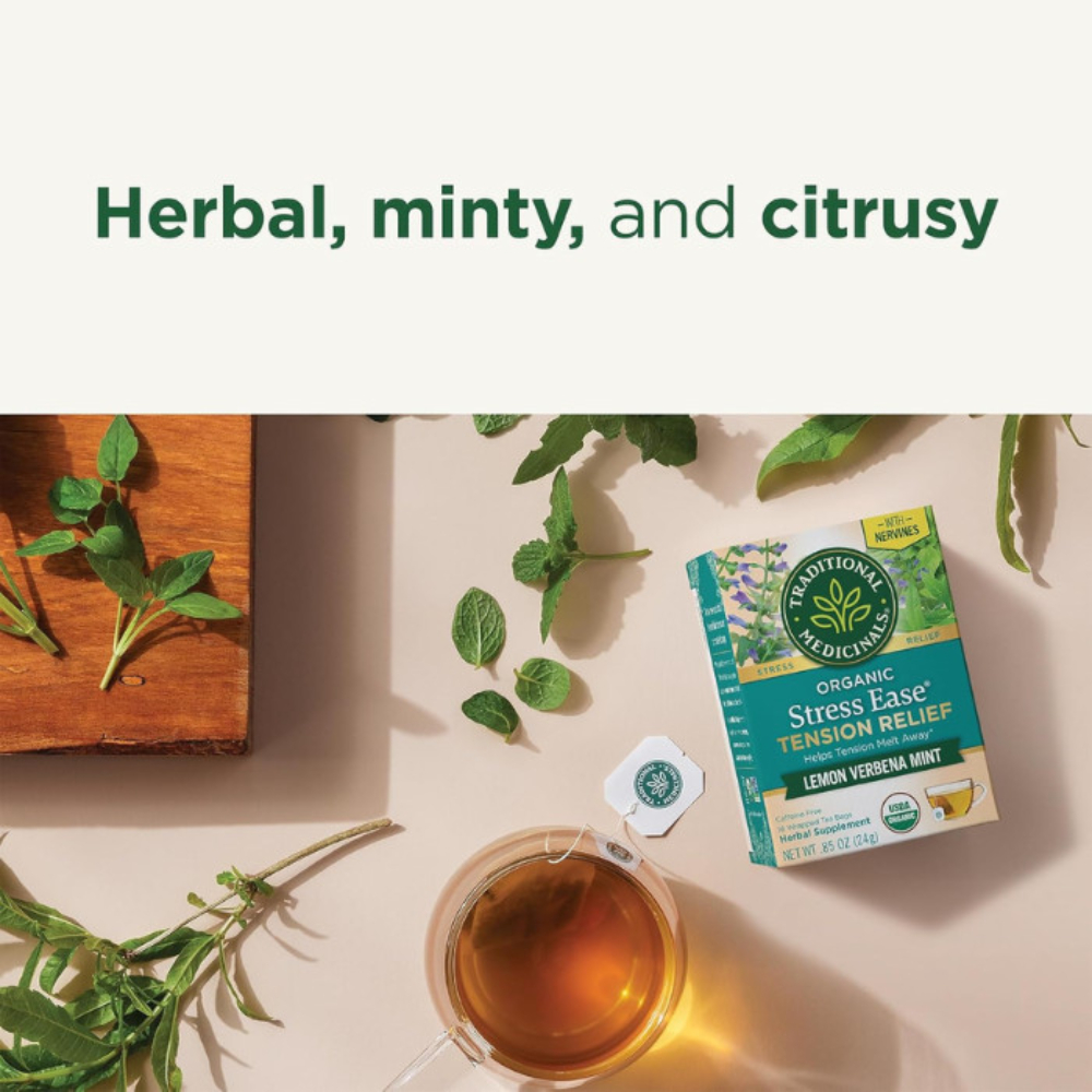 Traditional Medicinals - Stress Ease 16 Teabags - Assorted
