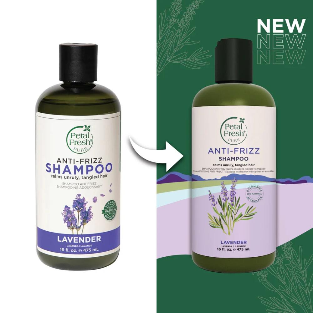 Petal Fresh - Pure Anti-Frizz Shampoo Lavender 475ml