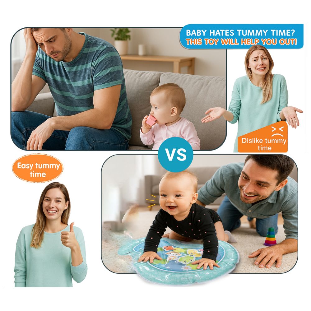 Playgro - Sensory Pond Pat And Play Water Mat