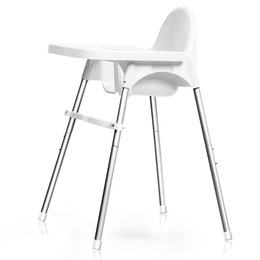 Teknum - High Chair With Removable Tray - White