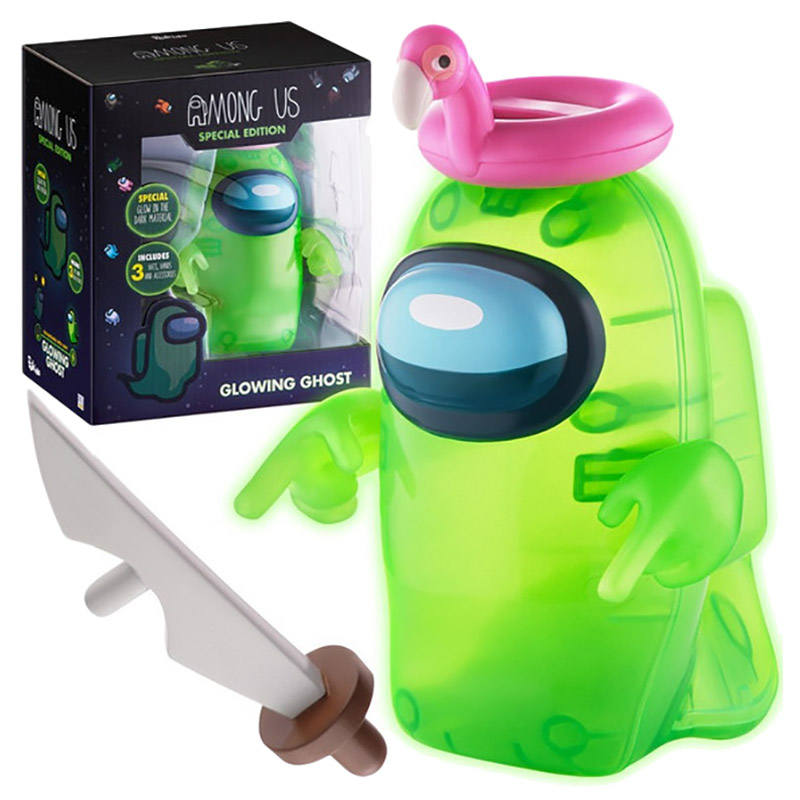 Among Us - مجسم شبح متوهج في الظلام