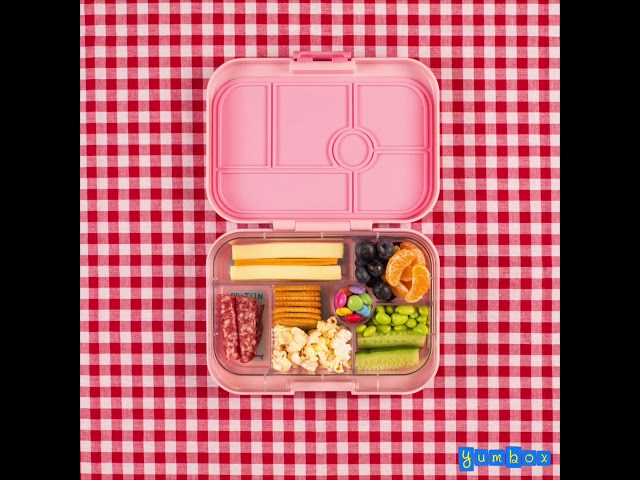 Yumbox - 6 Compartments Original Malibu Lunchbox Purple Paradise