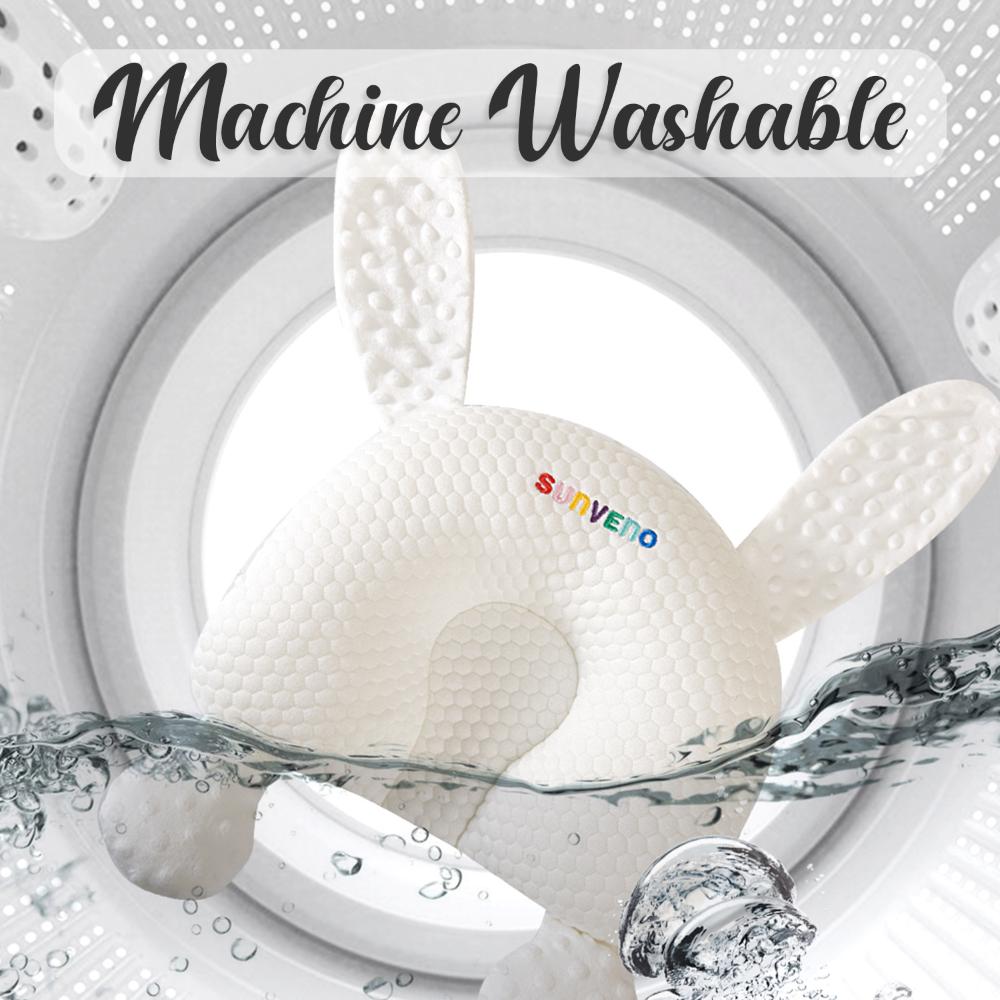 Sunveno - Infant Head Shaper Rabbit Pillow - White