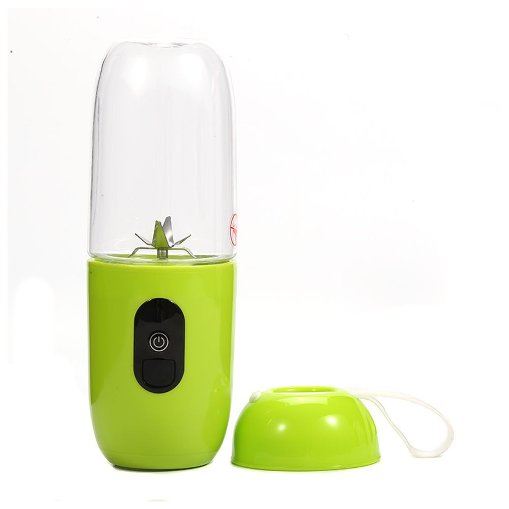 بليندنغو - خلاط محمول 6 شفرات مع كوب 420 مل وغطاء - أخضر