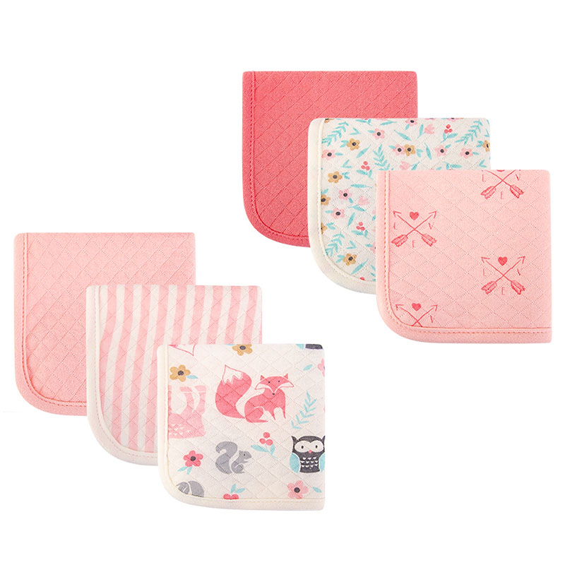Hudson Childrenswear - Forest Washcloth Pack of 6