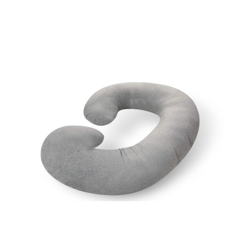 PharMeDoc - C-Shape Maternity Pillow - Dark Grey Cooling Cover