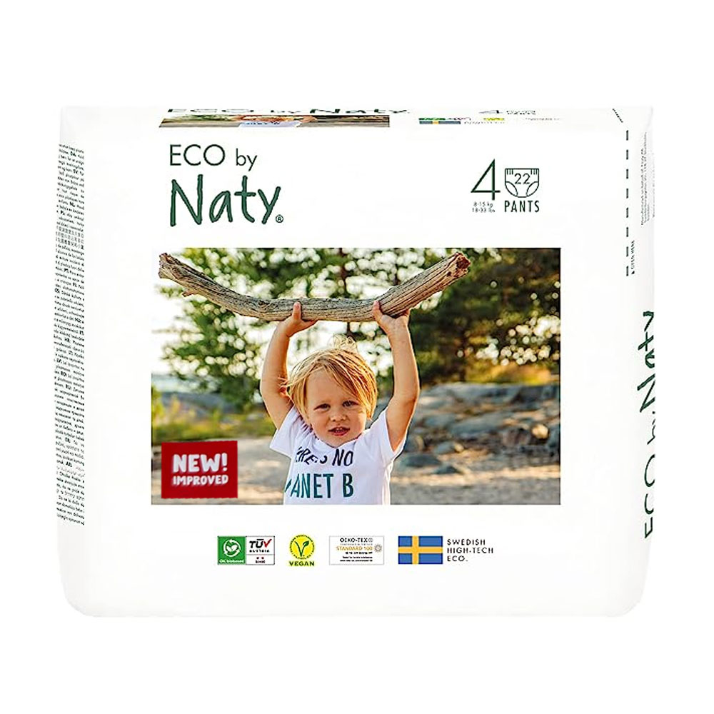 Naty - Pull on Pants Size 4 - Maxi - 8-15kg - 22 Pcs